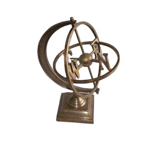 
Cast Brass Armillary in Antique finish 