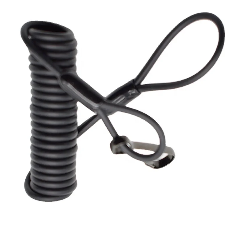 Cables gun safety cable spring wire rope key rope avoid dropping