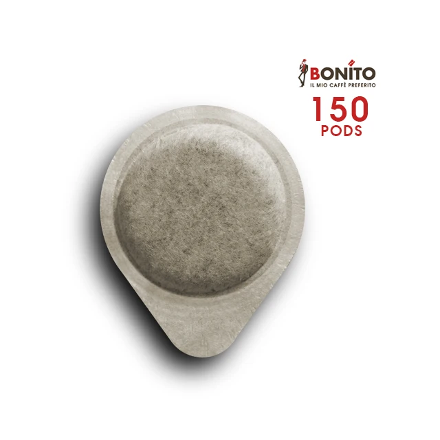 Made in Italy 150 compostable coffee pods Caffe Bonito ESE 44 mm 40% Arabica and 60% Robusta coffee