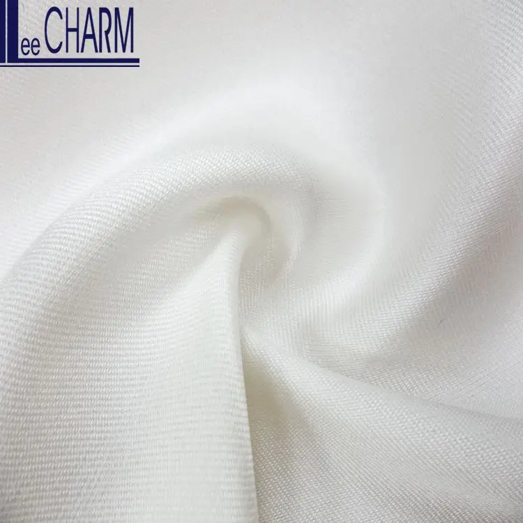 LC20309 Taiwan 100 Polyester Fabric Mikado Twill Fabric