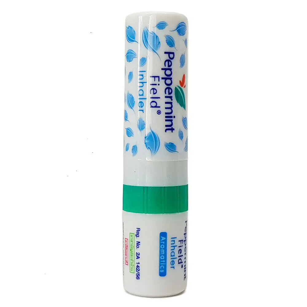 
Peppermint Oil Cold Menthol Thai Inhaler Nasal Smelling Salt Relief Dizzy 