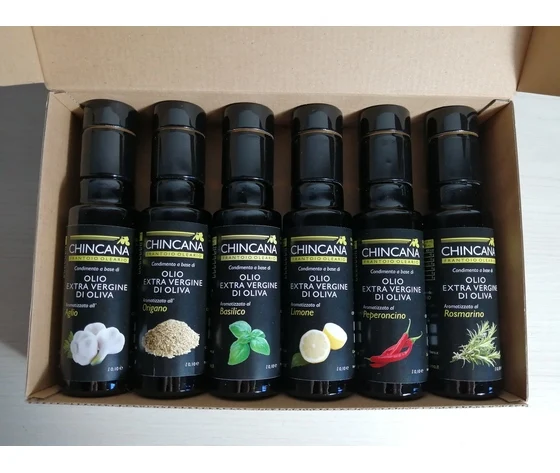 Italian EVO Oreganon Aromatized EVO Olive Oil 0.5l Glass bottle