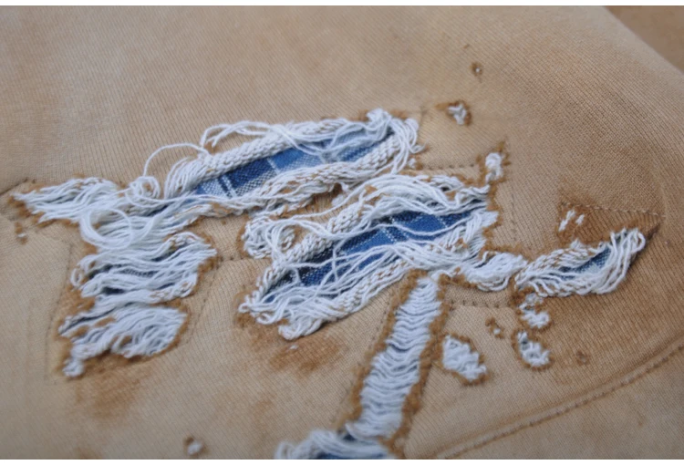 high quality custom street wear stock drop shipping color dye vintage distressed washed hoodie