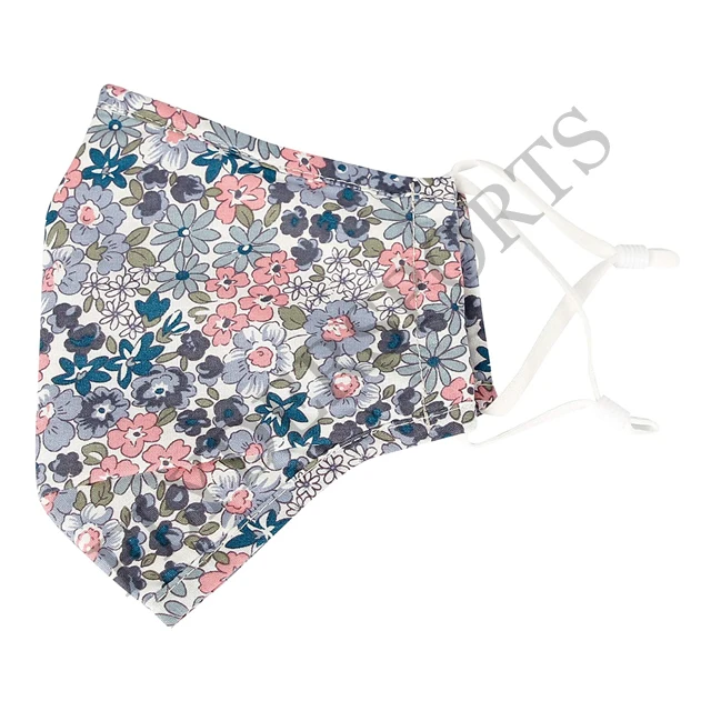 2023 New Washable Face Mask Adult Masks for Women Man Covers Anti Dust Fashion Mouths Reusable Cloth Printed Flower designs