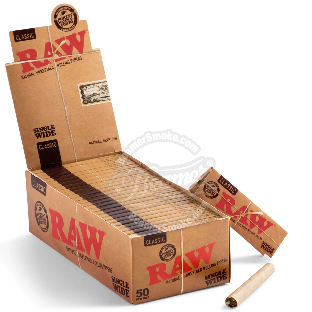 США, сырье, Органическая конопля, размер King size, Слим