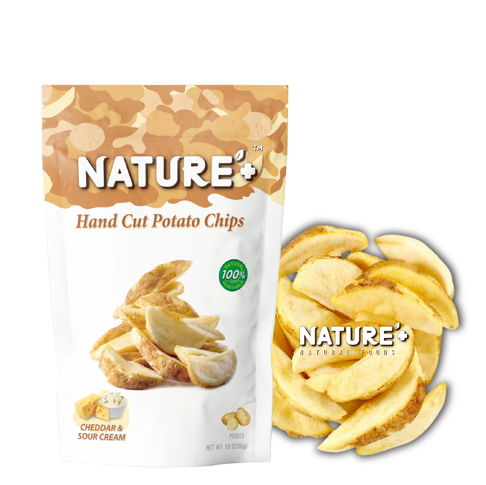 Дегидратированный картофель, хрустящие чипсы из сушеных овощей, хрустящий йогурт, закуска для веганов, производитель