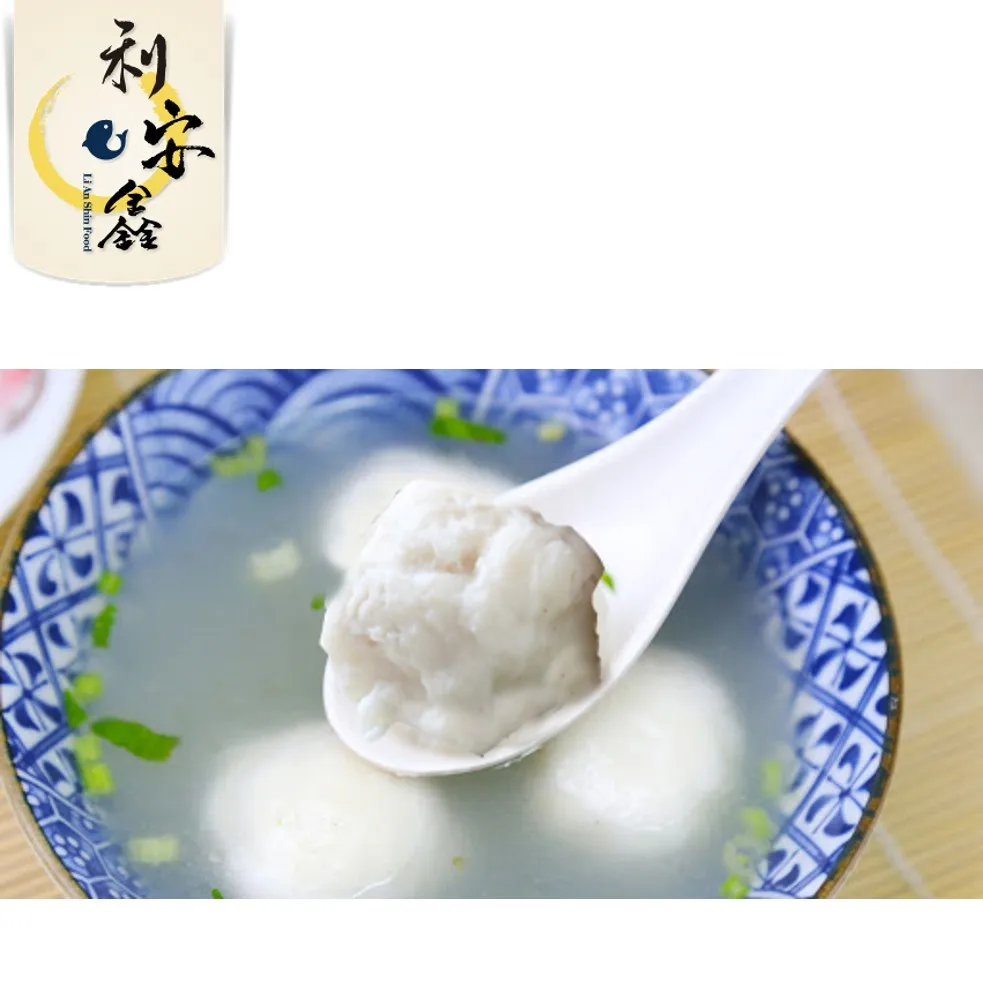 Taiwan famous fresh meat cuttlefish ball from ZNC food