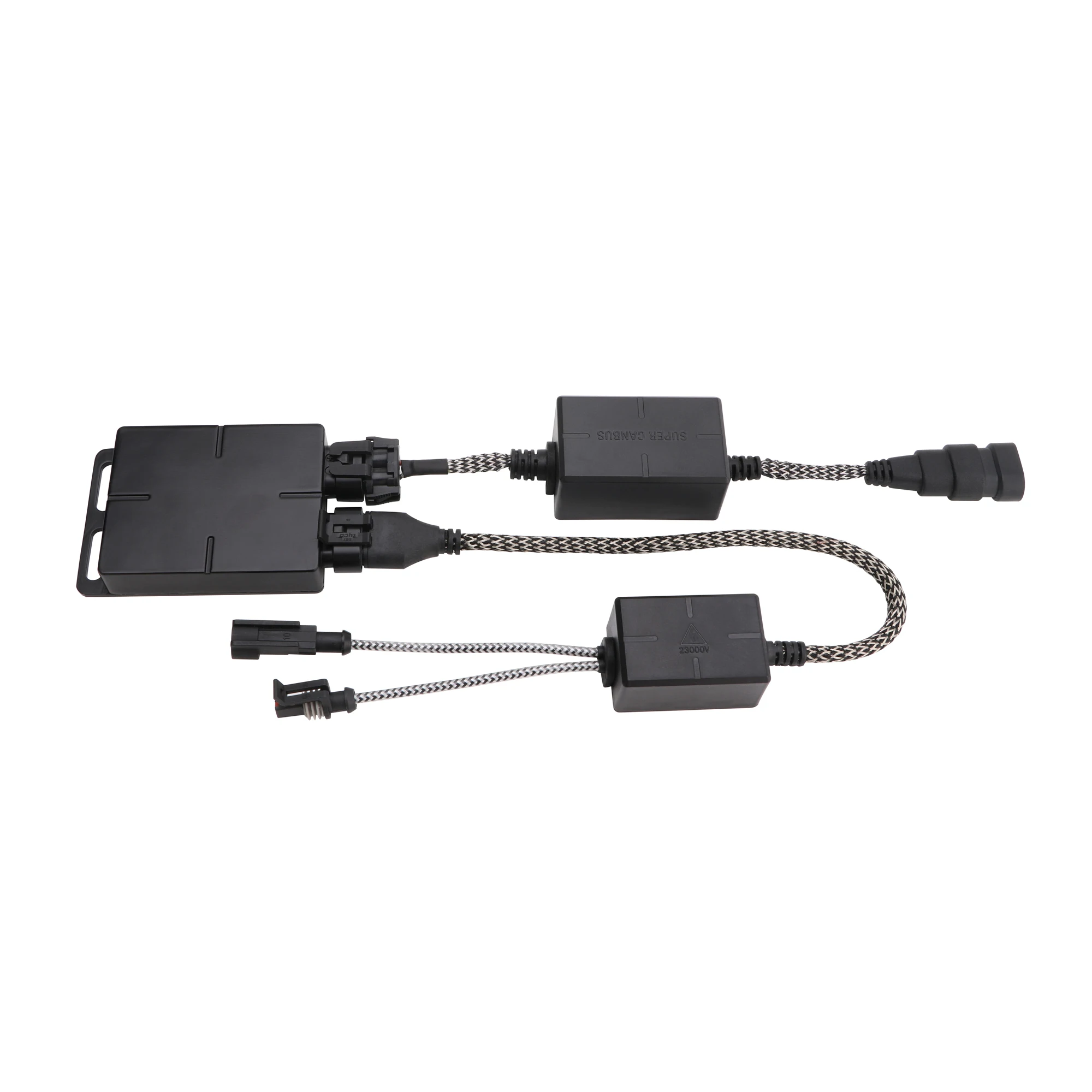 BULBTEK Mini Digital AC DC Hi Lo Automotive Lamp Car Bi Xenon Bulb EMC Control Slim Canbus Headlight Ballast HID Xenon Light