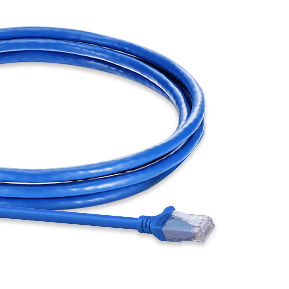 Factory Communication LAN Cable Computer UTP FTP Cat5e CAT6 CAT6A Cable LSZH LSOH Network Cable with Fluke Test 2m per piece