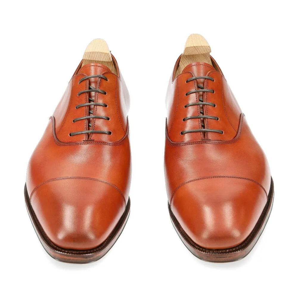 Toe Oxford Shoes, Men Genuine Leather Hand Made Top Quality Shoes, Classy Genuine Leather Shoes