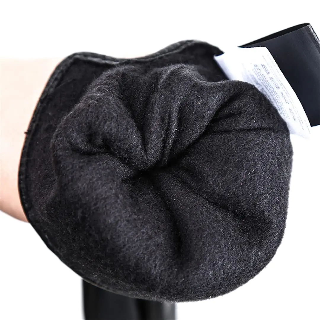 Wholesale Customized hot sale  female waterproof sheepskin leather gloves mittens warm gloves winter  gloves for women