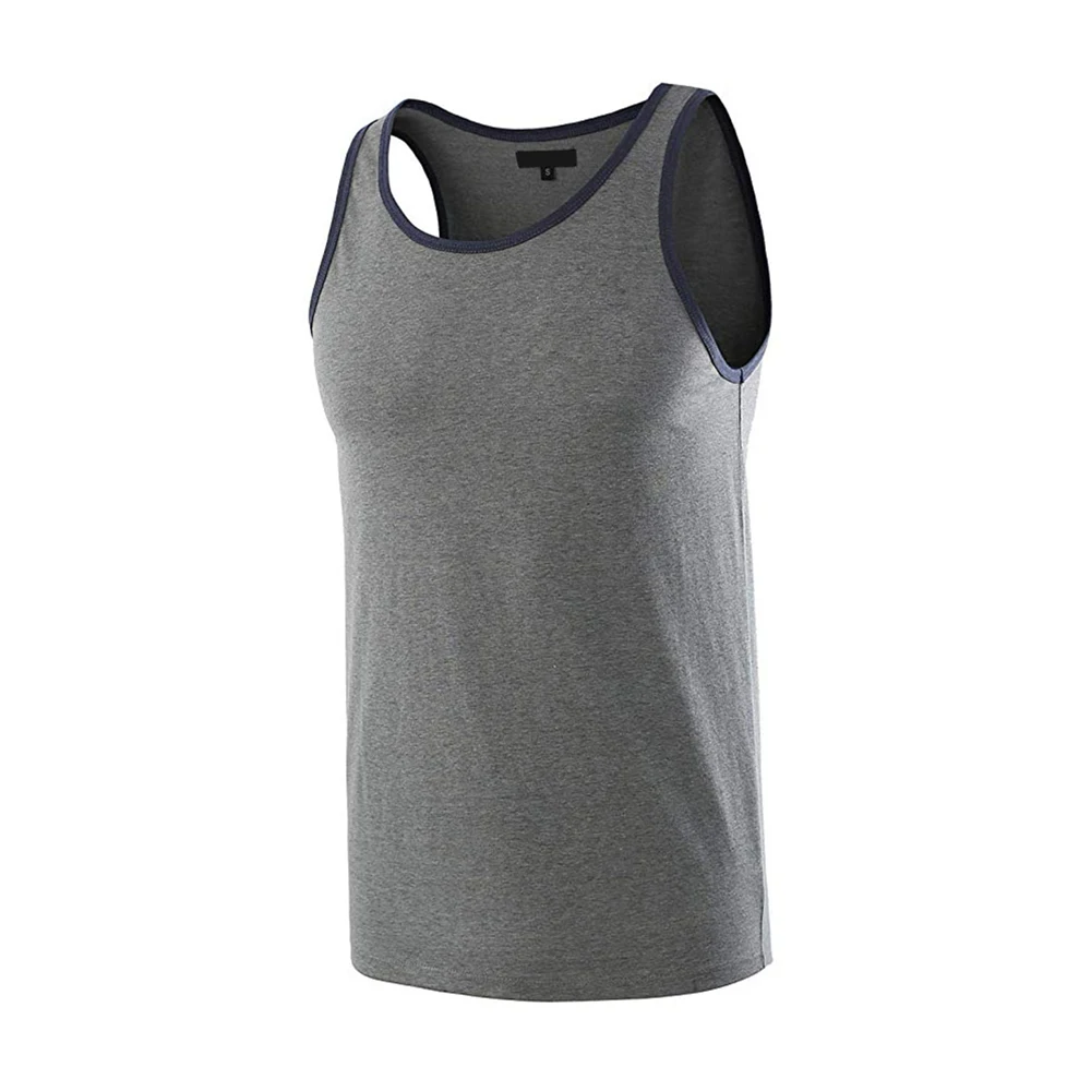 
Paypal accept free shipping custom screen printing your logo or design men crop tank top Hugh quality new design 2021 