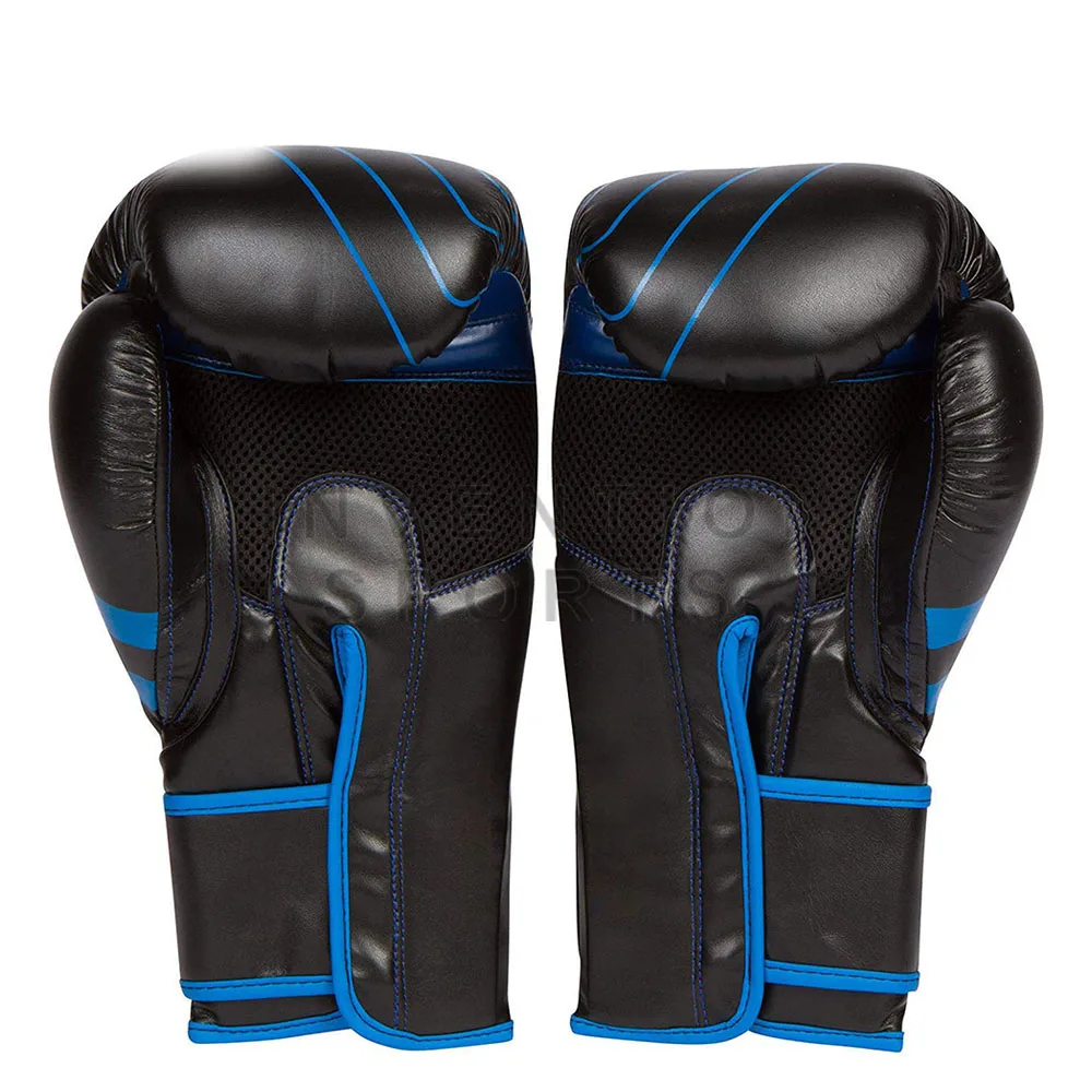 Custom Logo Manufacture Personalized PU Leather Lace Up Mma Winning Kickbox Kickboxing Boxing Training Glove