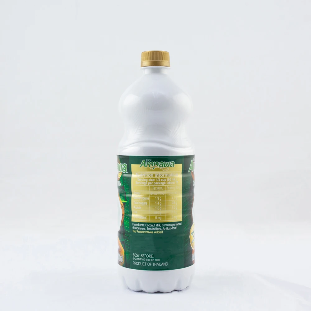 
High Quality Product UHT Coconut Milk 17-19% Fat 1000ml PET From Thailand 