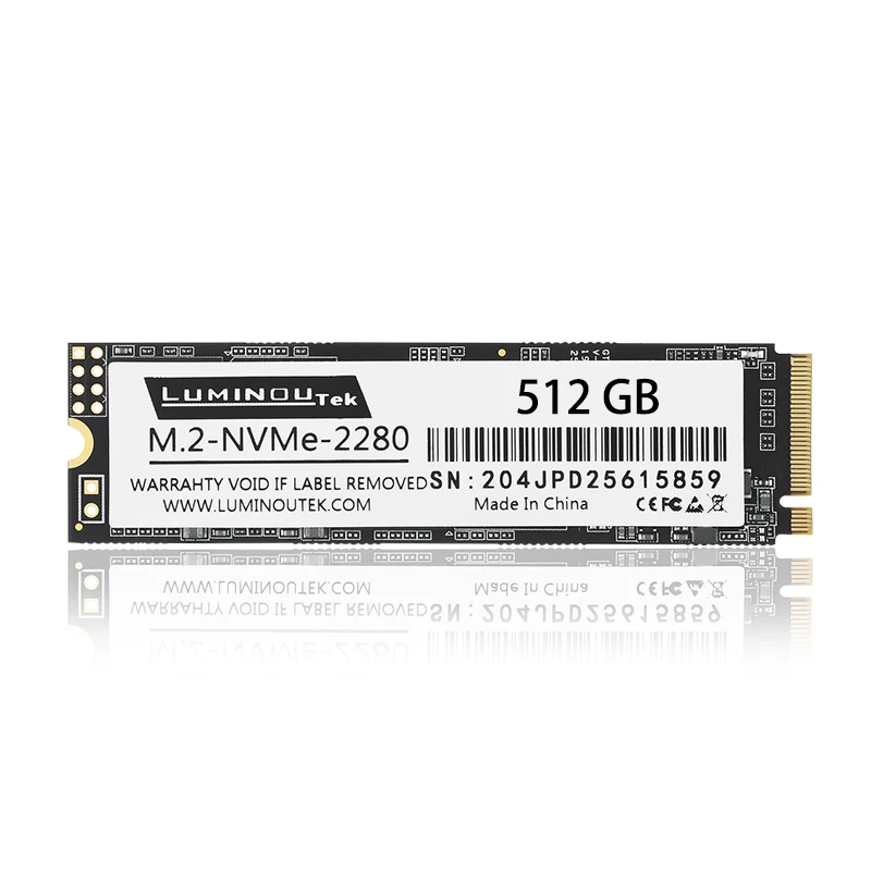Внутренний SSD-накопитель LuminouTek M.2 NVME PCIE 3 0*4 512 ГБ