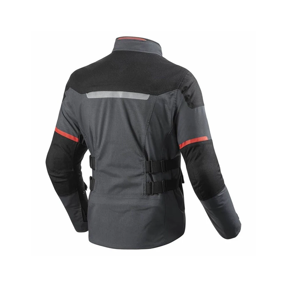 Custom made motorcycle Textile Riding Jacket Super Speed Racing Jacket with Protectors and Windproof Lining