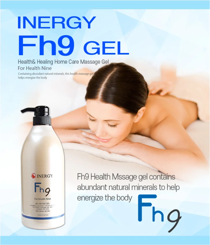 Korean ISO22716 GMP Pain relief sport  fatigue relief gel Inergy Fh9 Pain Reduce Massage Gel (1000ml)