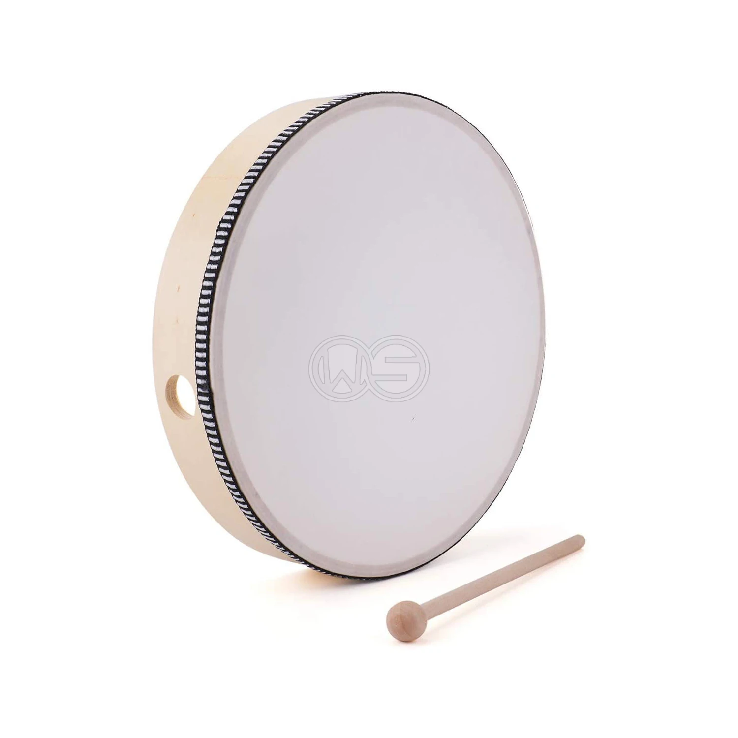 12 дюймов 10 и 8 ручной барабан ударный с деревянной рамой барабанной палочкой