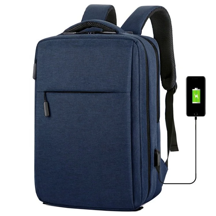 New 15.6 Inches Backbag Business Laptop Backpack Anti theft Sac a dos Smart computer Bag Oxford Spinning USB Charging laptop bag