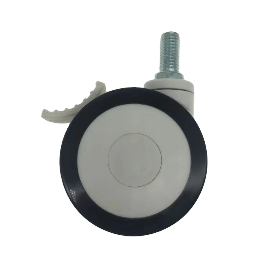 OEM/ODM 3 Inch Noiseless Trolley Wheels Hospital Sickbed Caster Furniture Locking Total Brake Vietnam Medical Caster Wheels