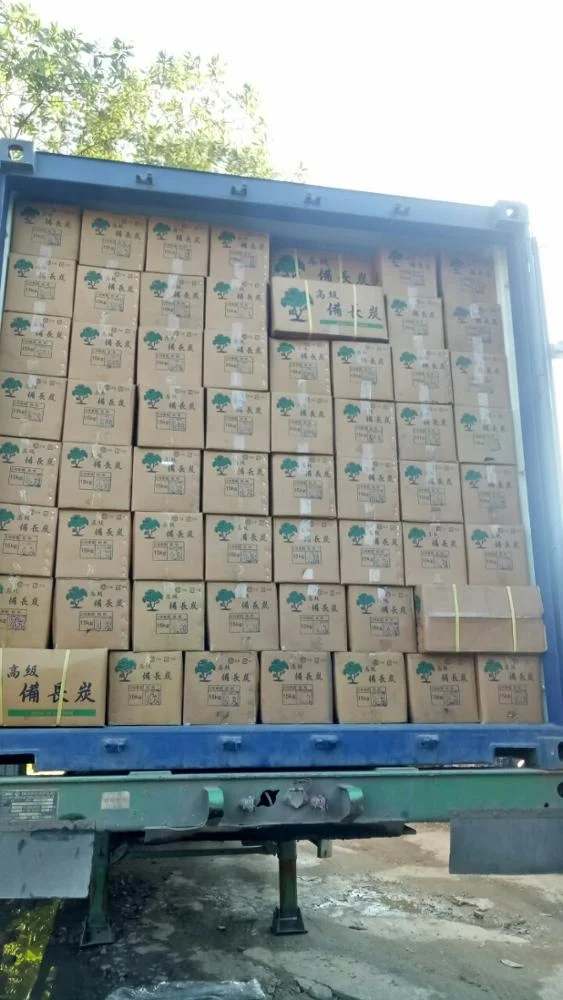 WHITE CHARCOAL Hard Wood Barbecue (BBQ) Silver White Minh & Nao 4-6 Hours Odourless Smokless 95% Min MN_EC01 Carton Stick 8500