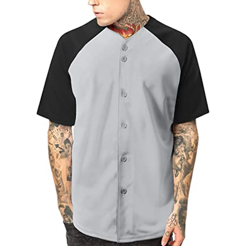 Fast Delivery Customized Printing Baseball Plain Shirts Blue Baseball Youth Sublimation Baseball Jersey