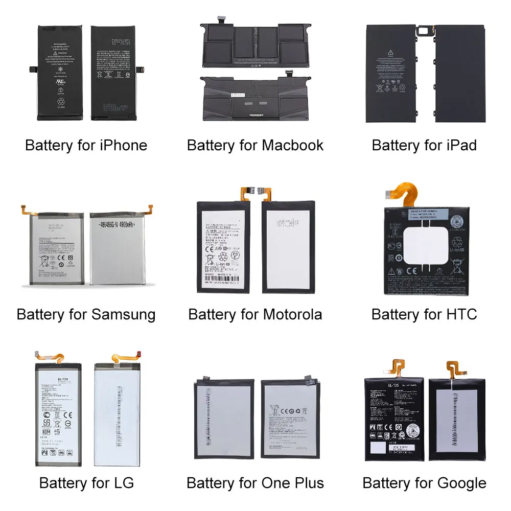 brand new o cycle battery for iPhone 6 7 8 plus x xr xs max 11 12 pro max battery, battery for Samsung, Battery for Motorola