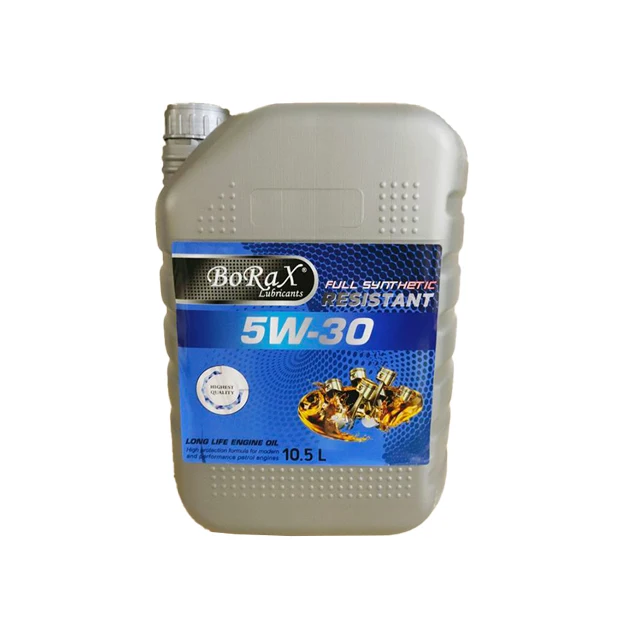 5W 30 FULL SYNTHETIC Resistant Engine Motor Oil High Quality Borax Lubricants for Gasoline and Diesel Vehicles