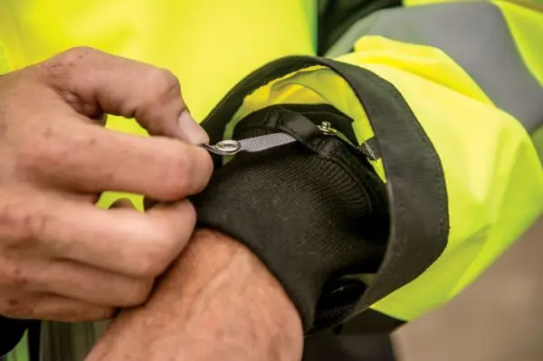 Best Quality High Visibility Reflective  Lime & Black Limited Edition Black Series 2 in 1 Jacket