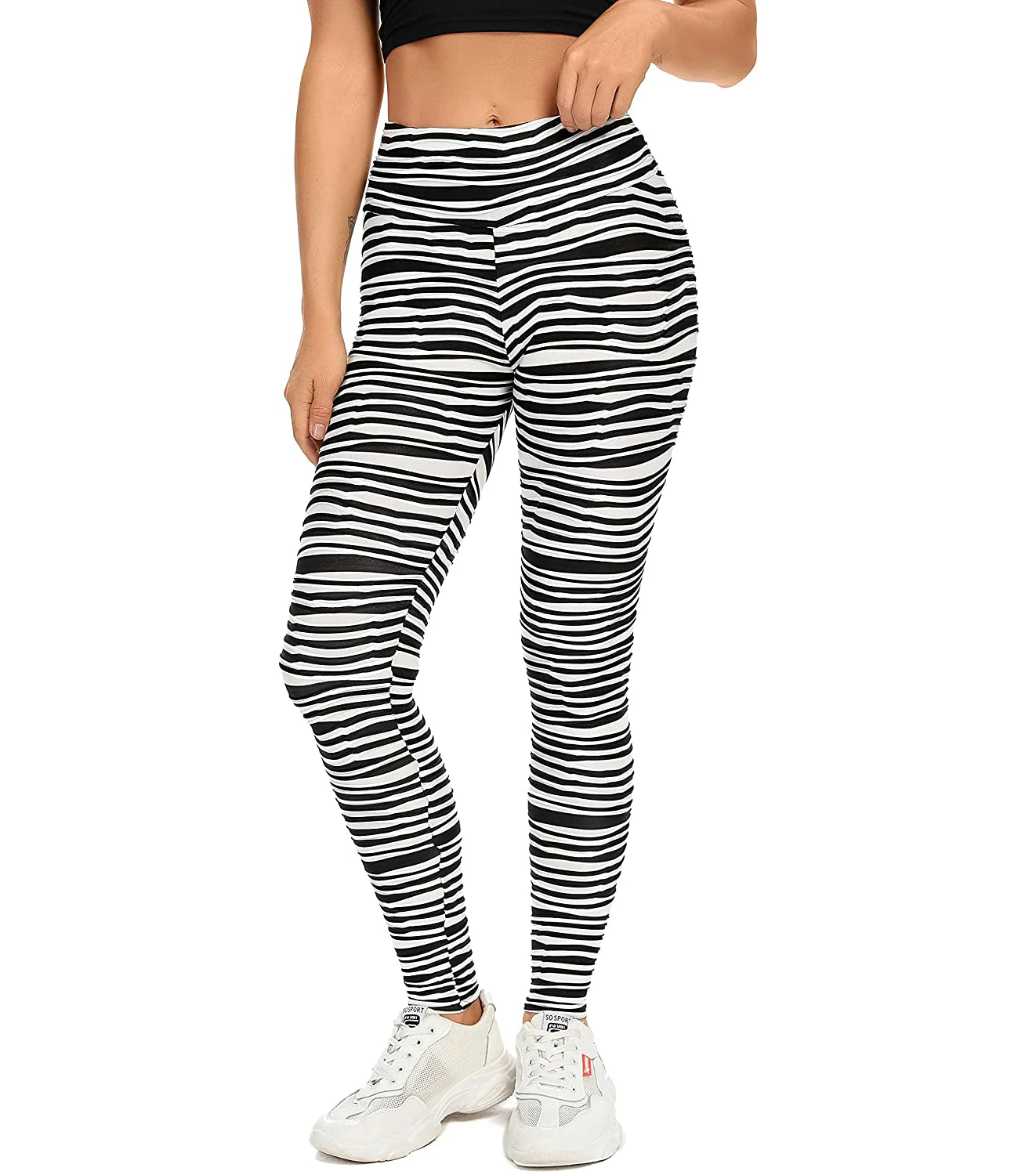 2024 Hot Sale Custom Floral Printed Yoga Wear Leggings Women Gym Leggings Wholesale