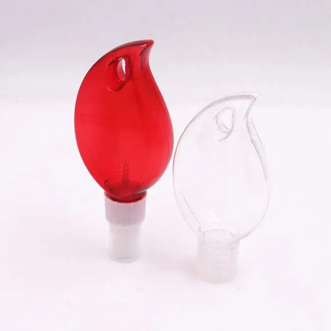 wholesale 50ml empty heart shape plastic PETG HDPE hanging hand sanitizer spray bottle with hook keychain bottles