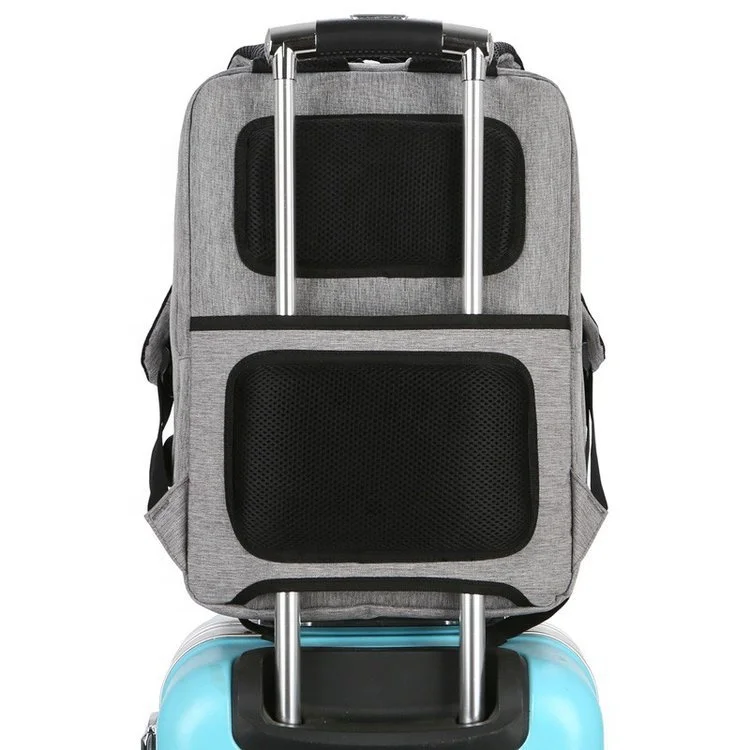 New 15.6 Inches Backbag Business Laptop Backpack Anti theft Sac a dos Smart computer Bag Oxford Spinning USB Charging laptop bag