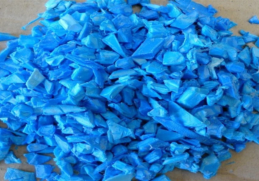 100% Quality hdpe drum regrind/hdpe blue drums flakes