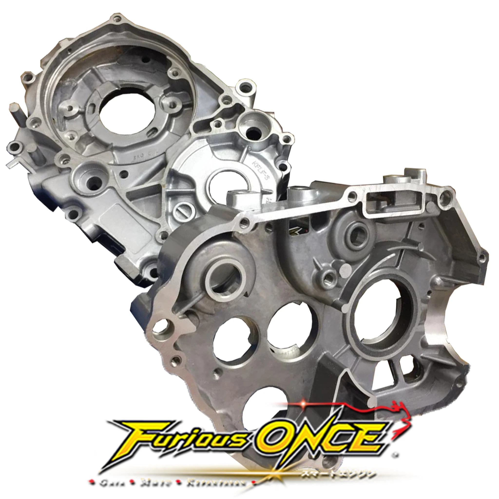 High Quality Class 1 Racing Crankcase Cover Set (LH + RH) Motorcycle Engine Parts / Assembly Supplier