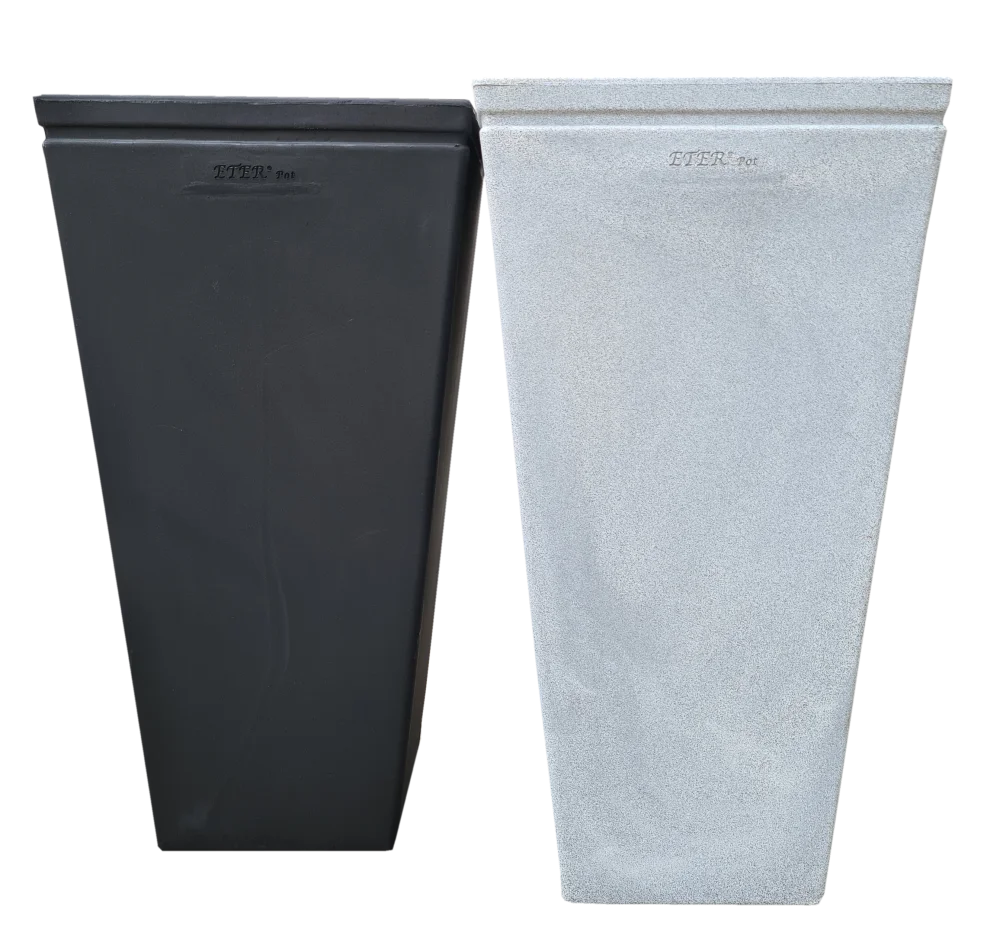 Лидер продаж от оригинального производителя, ландшафтный комнатный уличный домашний садовый полиэтиленовый цветочный горшок, кубический VC4040 оптом