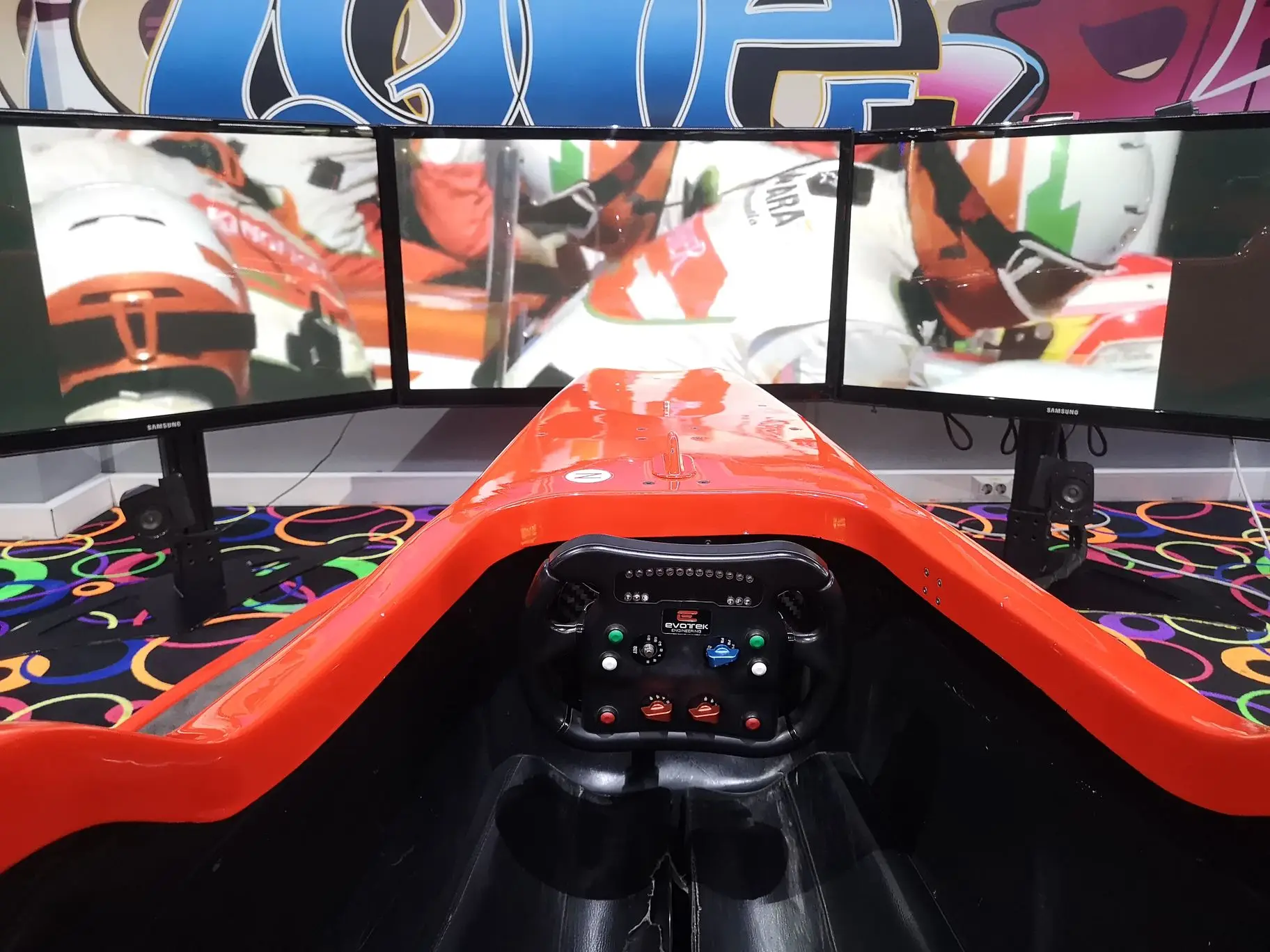 Evotek Formula 1 simulator