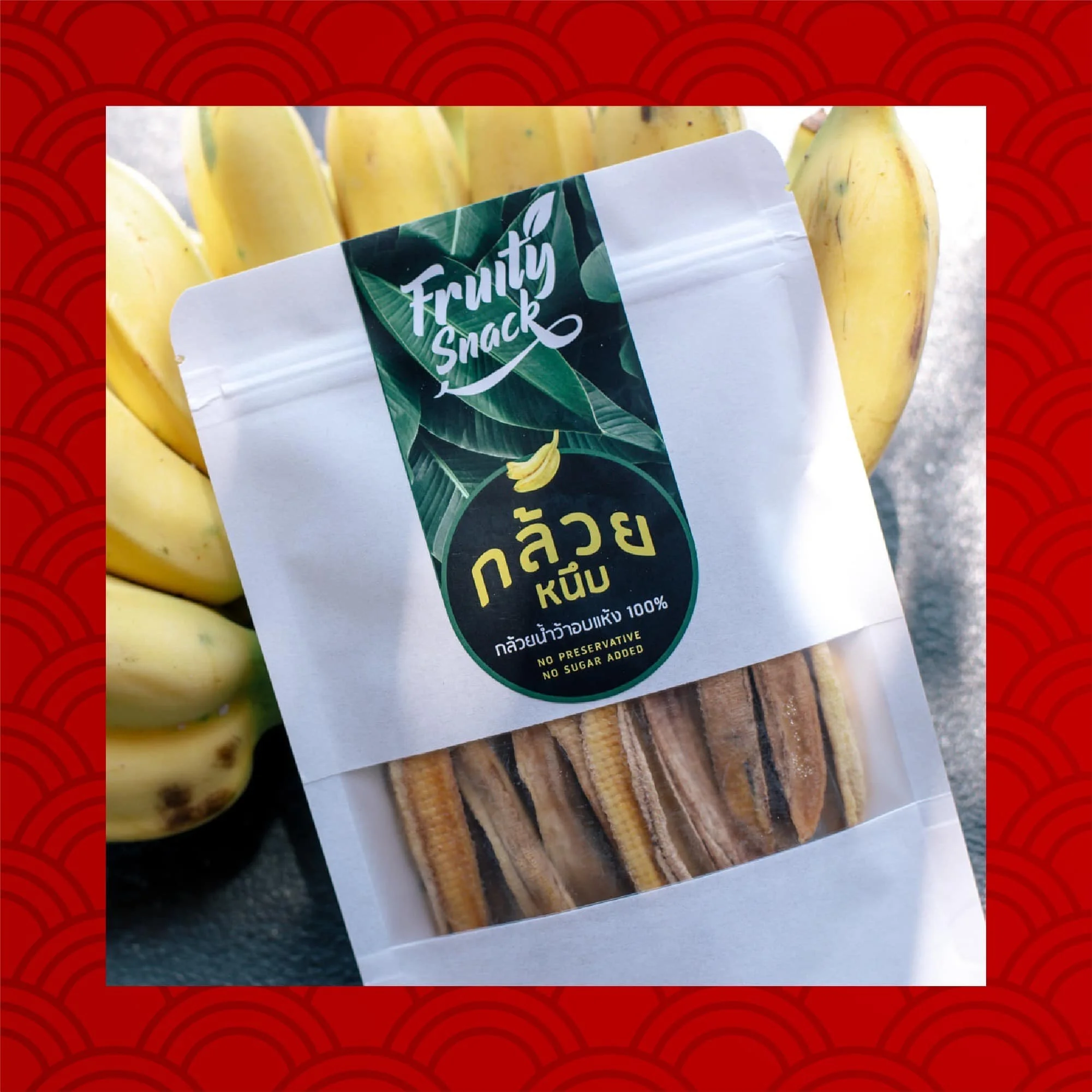 High Quality Hot Item Banana Stick Thai Snack Product from Thailand