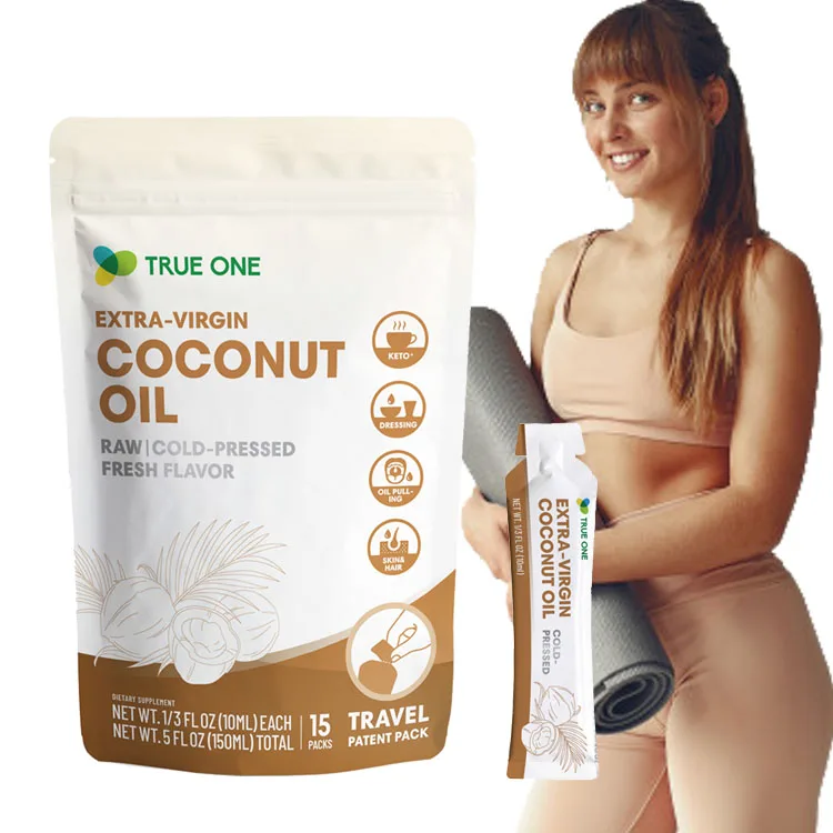 Чистое похудение mct 100% холодное прессование Экстра девственное кокосовое масло