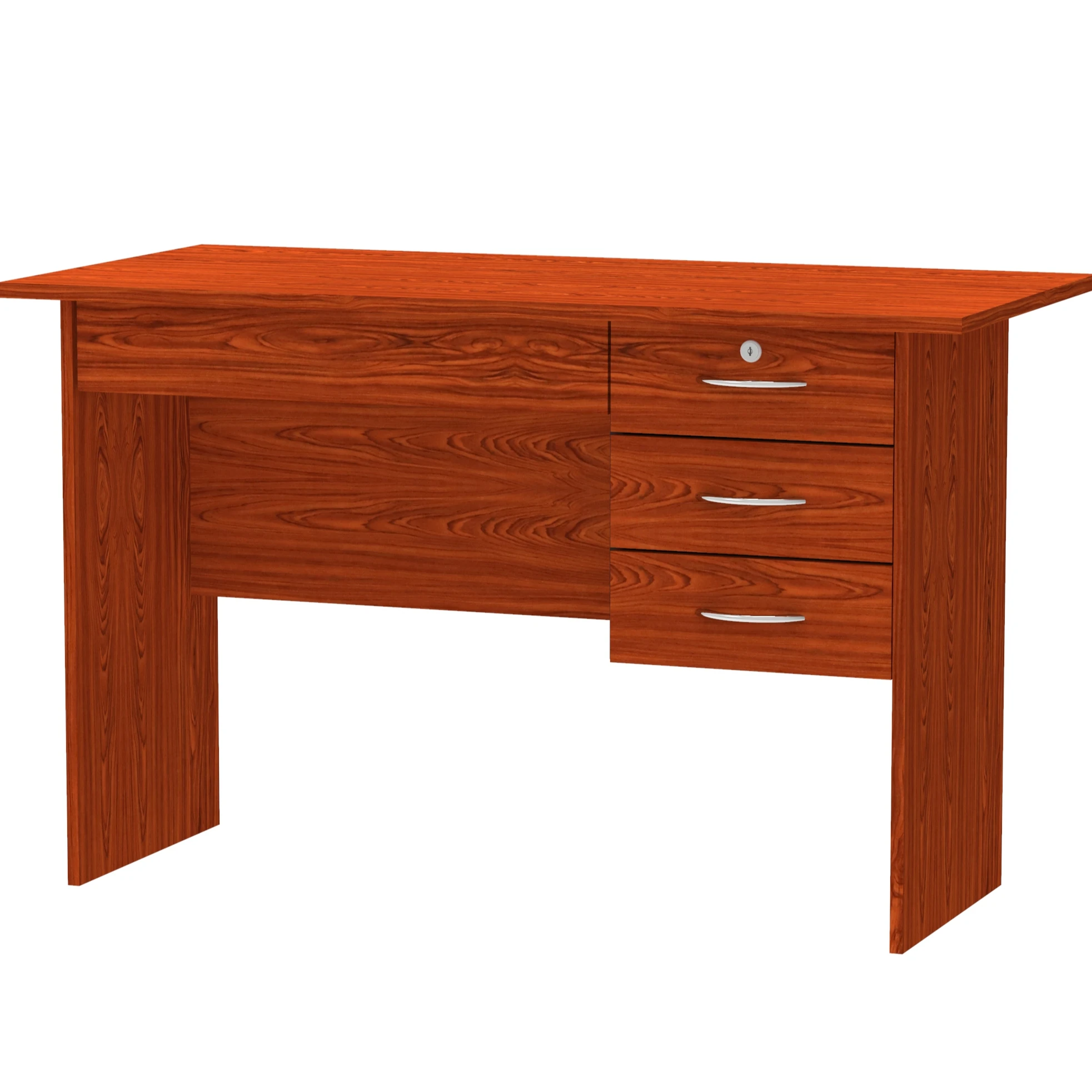 Стол офисный компьютерный стол для учебы с 3 ящиками дизайнерский современный простой сделано в Малайзии 1302