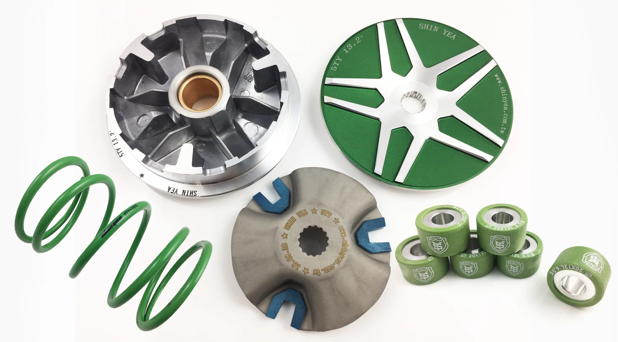  Комплекты шкивов для системы трансмиссии скутера мотоцикла