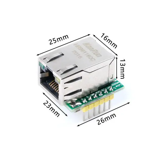 USR-ES1 W5500 чип TCP IP STM32 SPI интерфейс к локальной сети Ethernet модуль сетевой конвертер