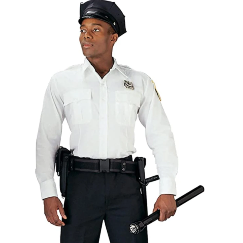 Uniforms Security Design Classic Black Color Security Guard Uniform Shirts