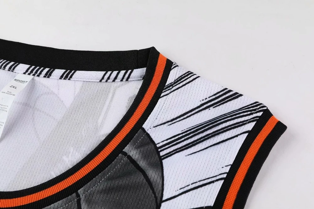 Men youth High School Basketball League Graffiti comic basketball jerseys Uniforms sets shirts+short clothing Training Suits