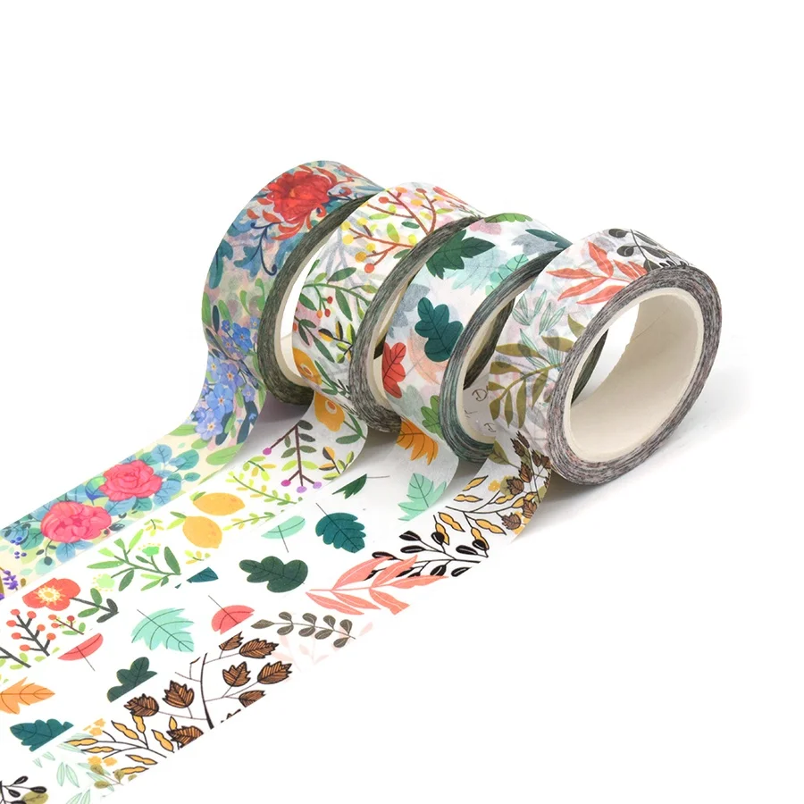 Custom Colorful Washi Tape Supplier Low Moq Manufacturer