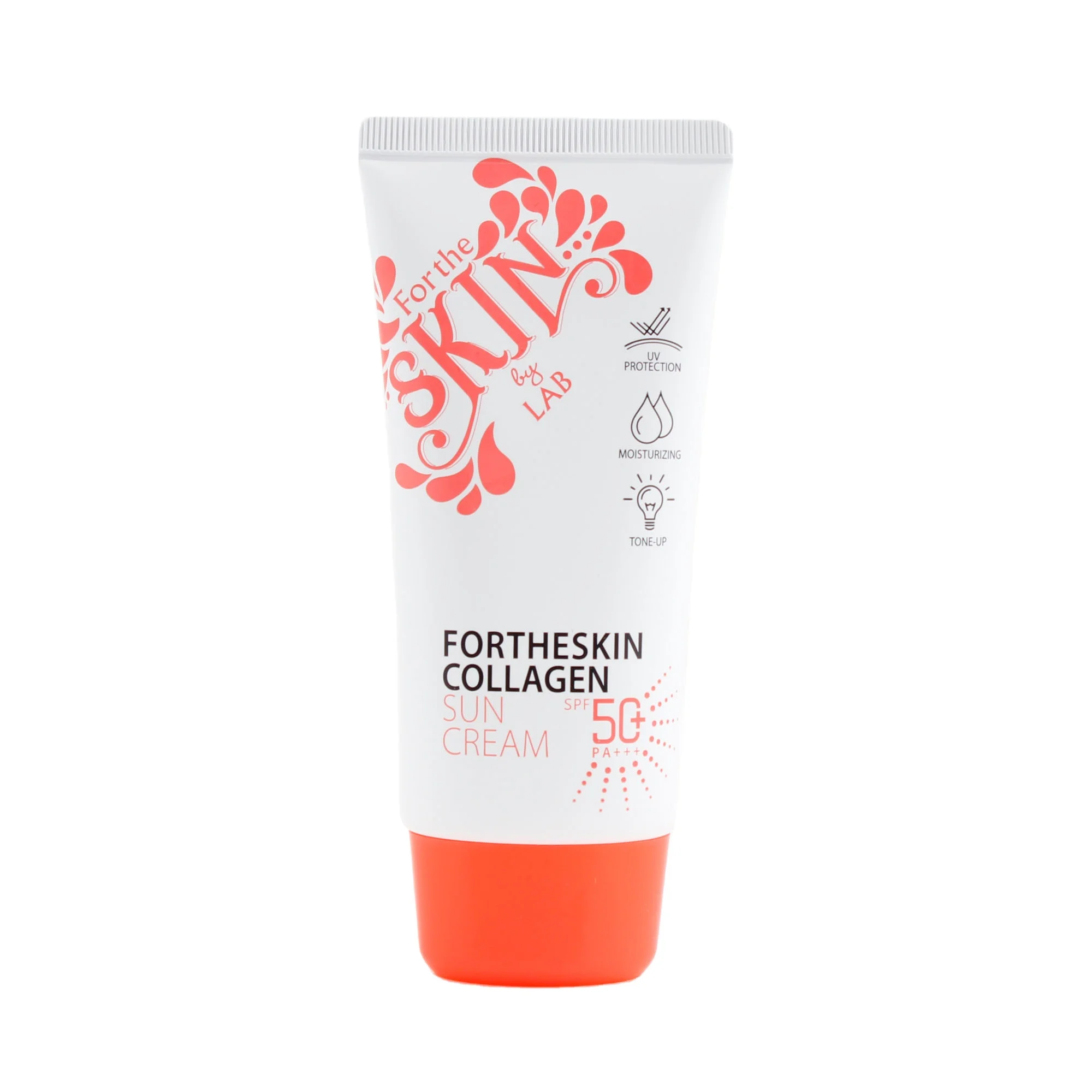 COLLAGEN SUN CREAM for Korean Skincare Cosmetics OEM ODM  Customizing Ingredients bottle and packaging box