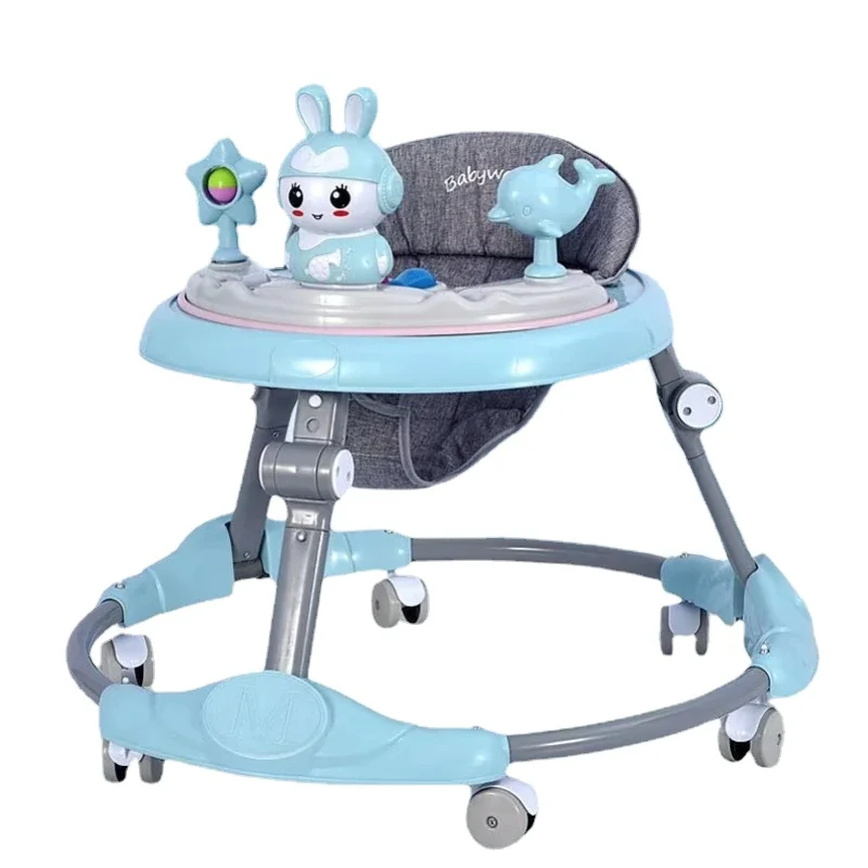 Baby Safety Walker Anti-O-legfree shipping step black babywalker single white smart sit doll walking boys baby activity walker