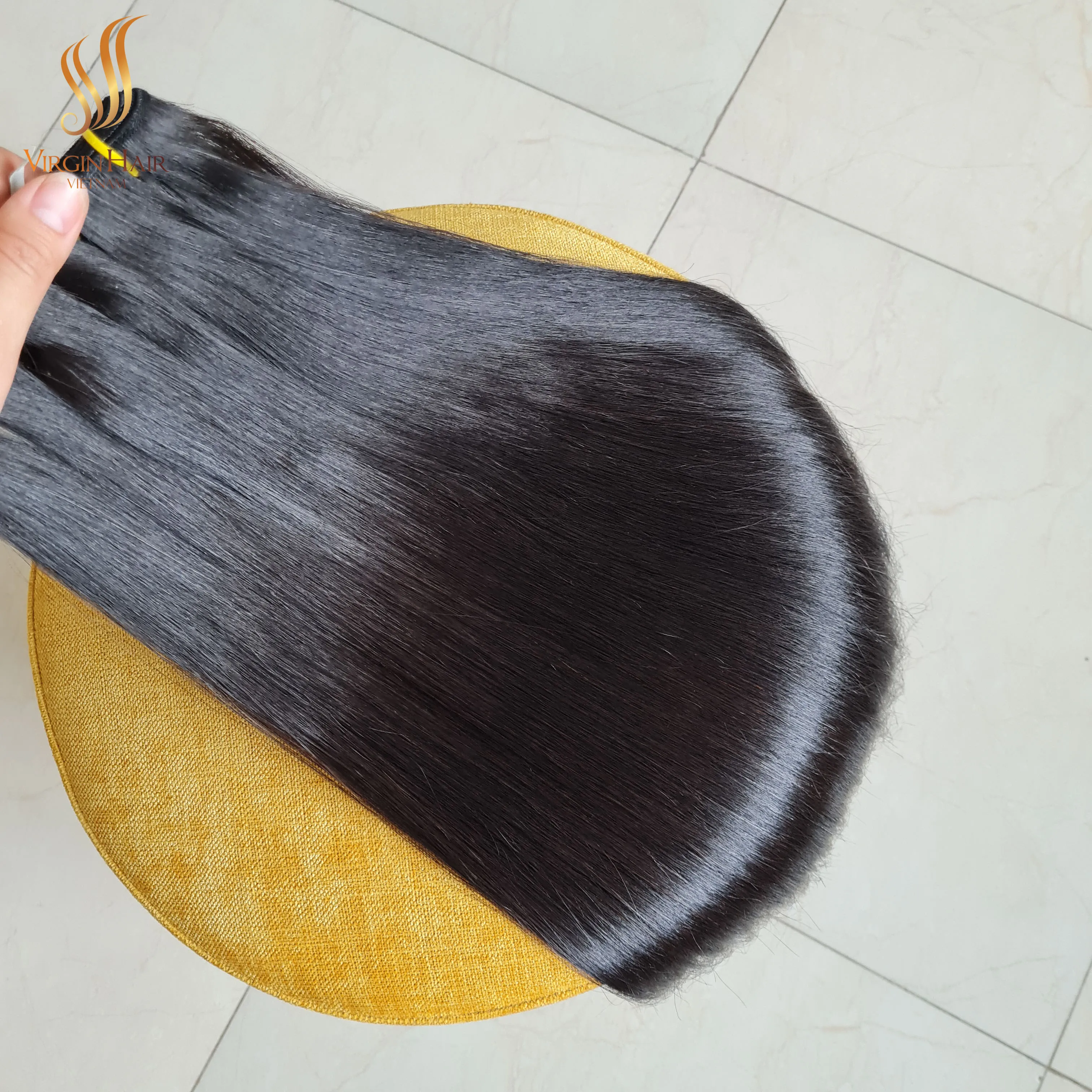 Wholesale  Raw Donor Vietnamese Virgin Cuticle Aligned Natural Black Bone Straight Peruvian HD Lace Wigs Extension Vendors