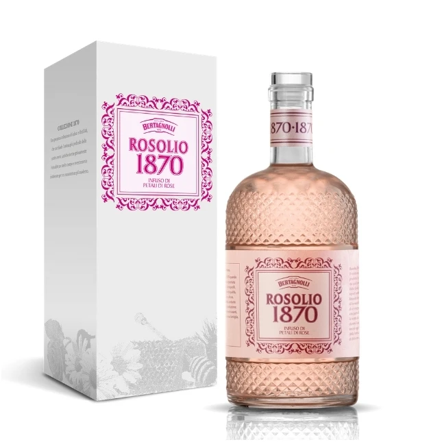 Super Quality Beverage Rose Liqueurs Rosolio 1870 with Gift Box