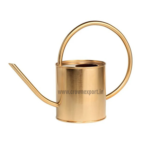Декоративная медная и Натуральная отделка оцинкованная металлическая садовая Лейка с длинным носиком Цветочная по низкой цене