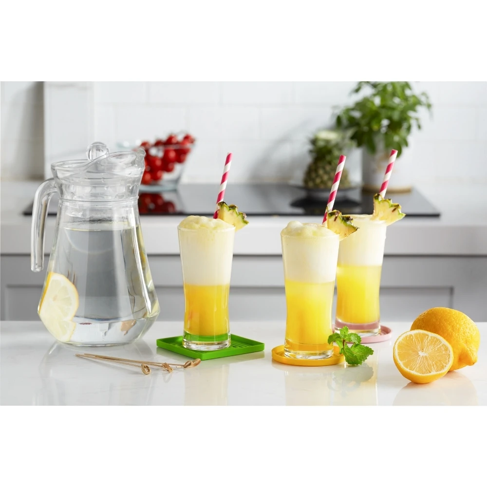 High Quality Vietnam Premium Product Round Silicone Cup Coaster Colorful for Drink Tea Coffee Water